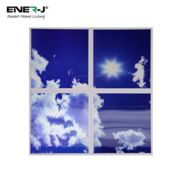 Ener-J Colour Changing Sky Cloud LED 3D Effect Panels 60x60 40W Set of 4 with Remote