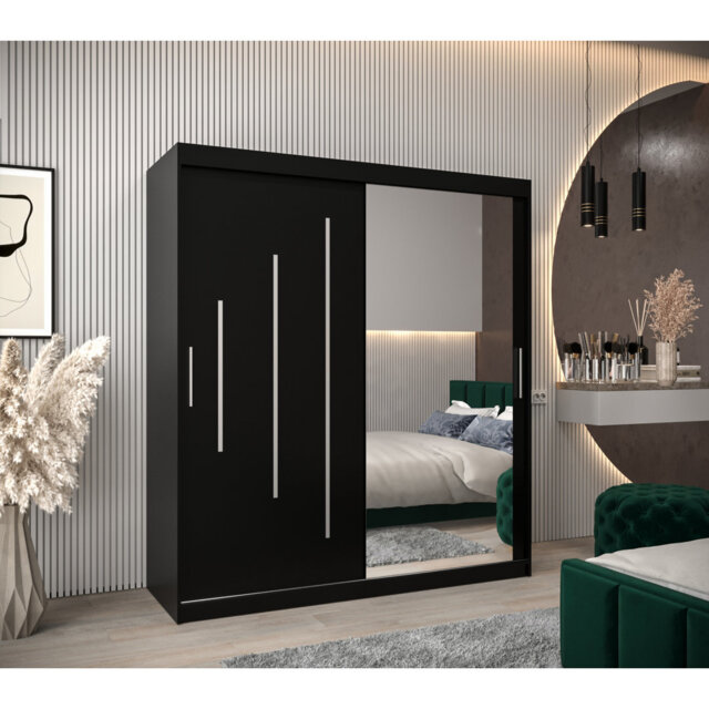 Arthel 2 Door Manufactured Wood Wardrobe