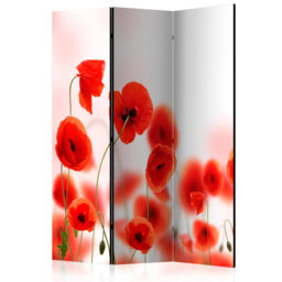 Gvidonas 135cm W x 172cm H 3 - Panel Solid Wood Folding Room Divider