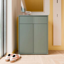Saabir 9 Pair Shoe Storage Cabinet