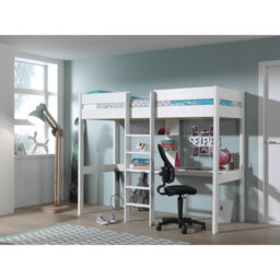 Oliver High Sleeper Bed with Desk