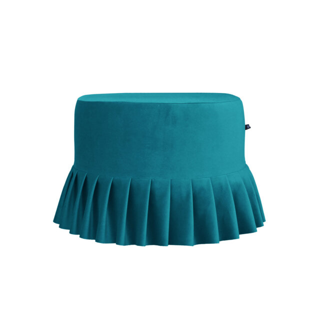 50Cm Wide Round Ottoman