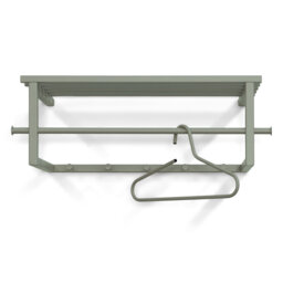 Metal Wall 5 - Hook Wall Mounted Coat Rack
