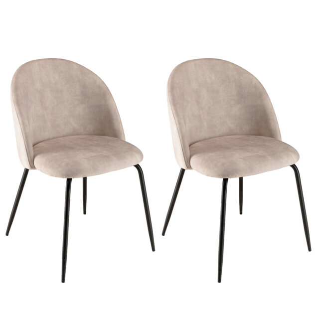 Luanna 47cm H Velvet Upholstered Side Chair