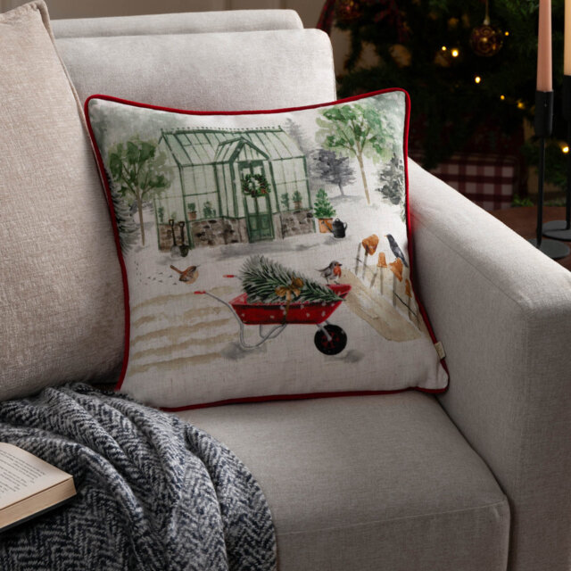 Arijen Abstract Square Cushion