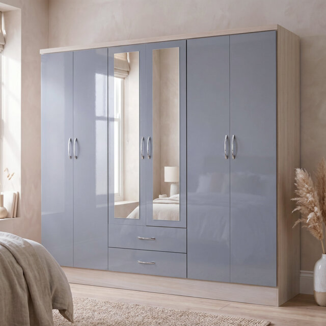 Cascio 6 Door Wardrobe