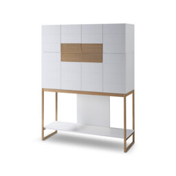 Gunver Metal Base Secretary Desk