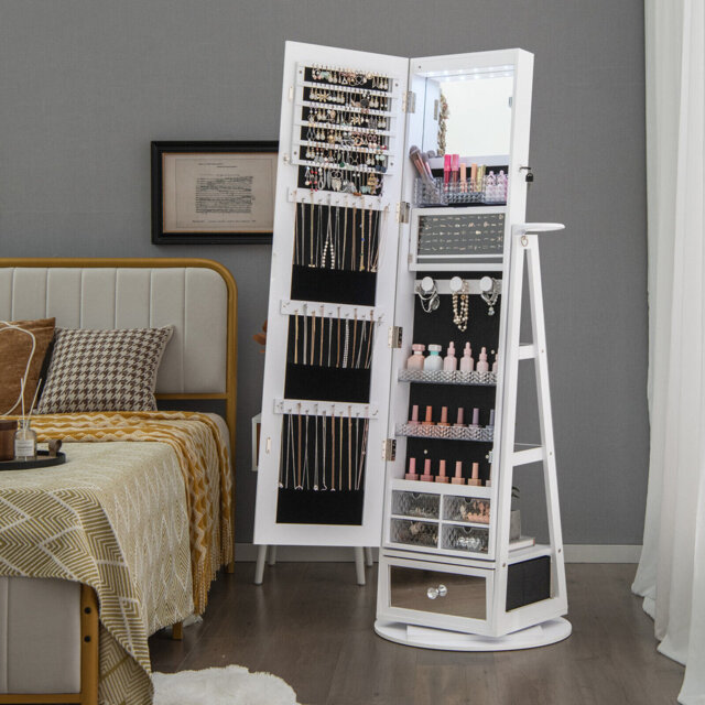 Freestanding Jewelry Armoire