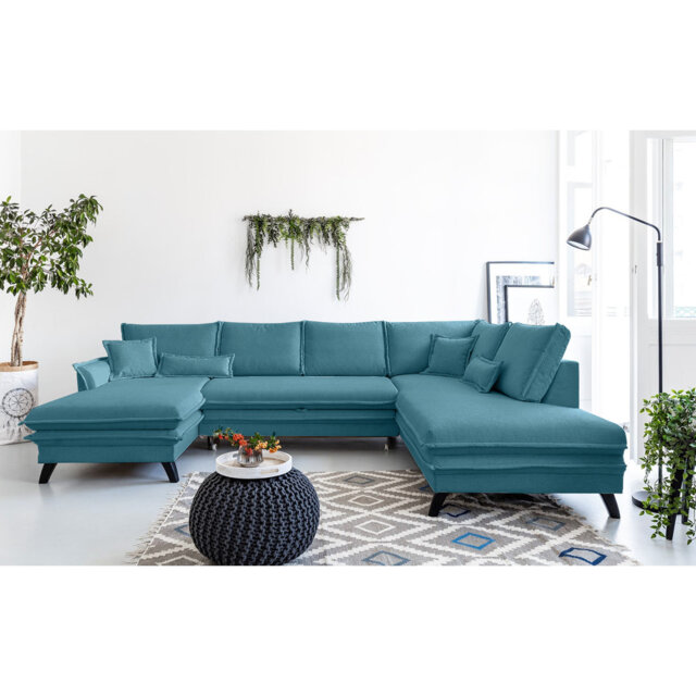 Charming Charlie Upholstered Corner Sofa