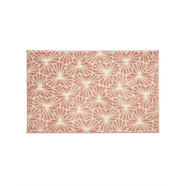 Emery Geometric Non Slip Bath Mat