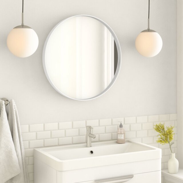 De Soto Metal Wall Mirror