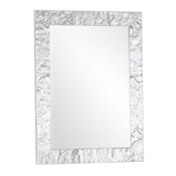 Klingensmith Solid Wood Flat Wall Mirror