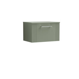 Deco 605cm Single Bathroom Vanity Base Only in Blue