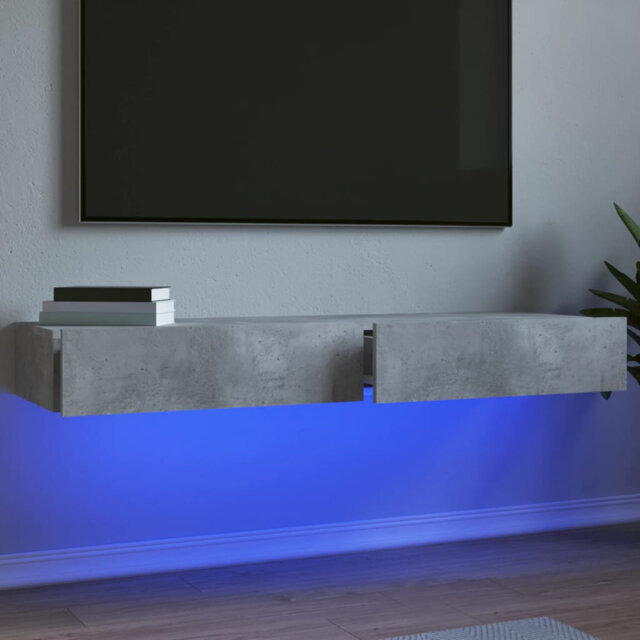 Brielynn TV Cabinets with LED Lights Media Unit