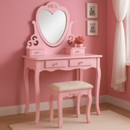 Brenda Dressing Table with Mirror