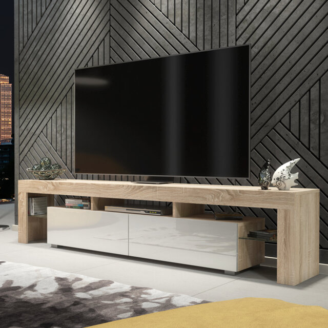 "Danialah Unfinished TV Stand for TVs up to 60"""