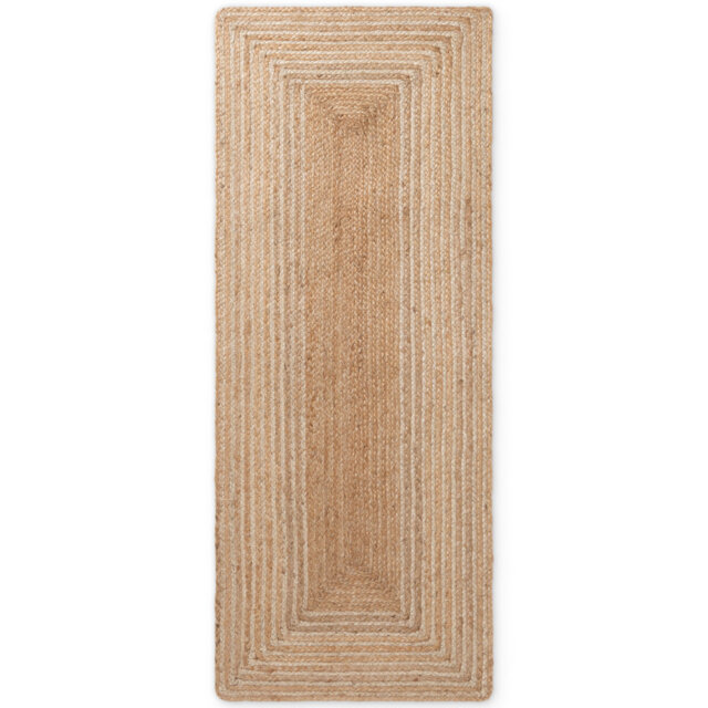 Hanse Home Juno Line - Jute Rug, Natural Rug for Living room, Bedroom, Diningroom