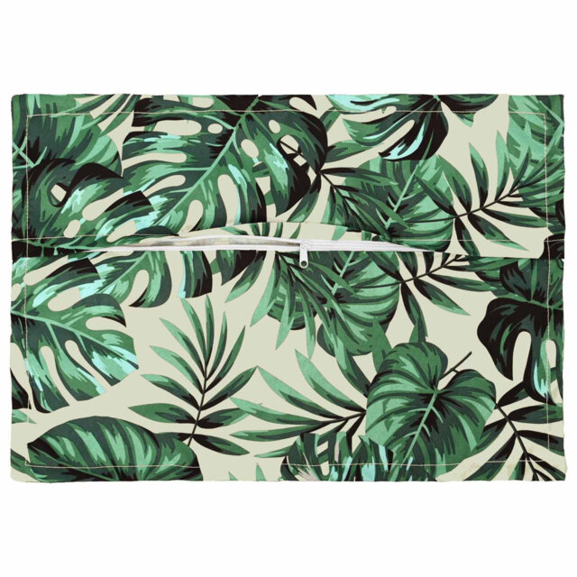Leaf Pattern Cushion Cover