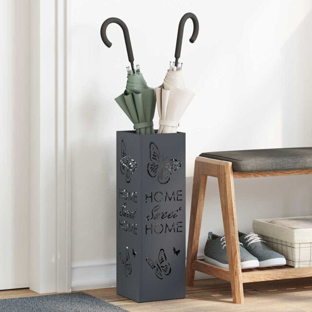 Umbrella Stand 15.5 X 15.5 X 49 Cm Steel