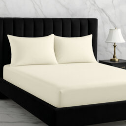 Microfiber Machine Woven Fitted Sheet