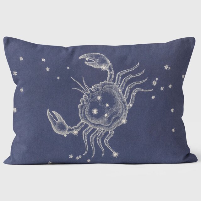 "Cancer Zodiac Sign - ""Starry - Starry Night"" Cushion"