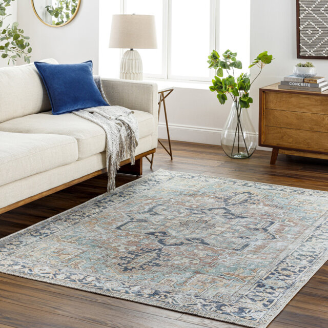 Outdoor Modern Boho Brick Rug