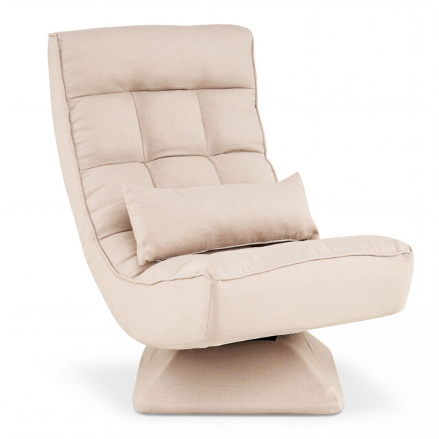 Upholstered Swivel Accent Chair