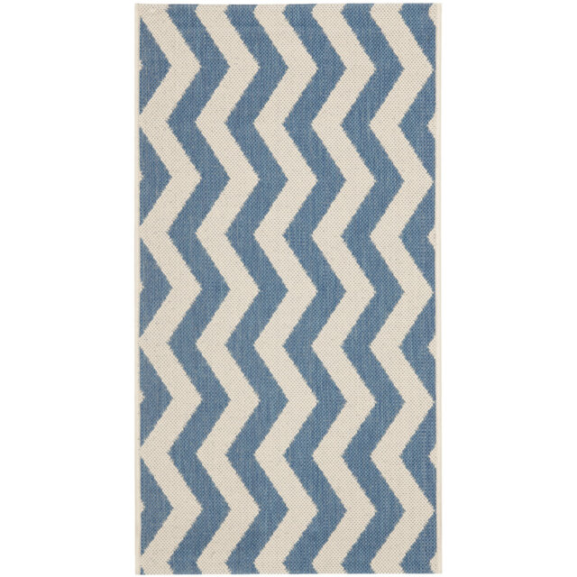 Avenger Blue/Beige Indoor/Outdoor Area Rug