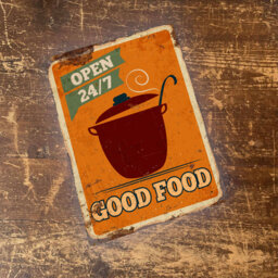 Handmade Food & Beverage Wall Decor on Metal