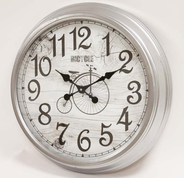 Alicemarie Metal Wall Clock