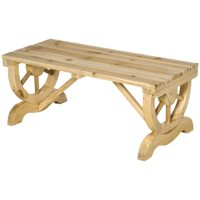 Sungu Wooden Park Bench