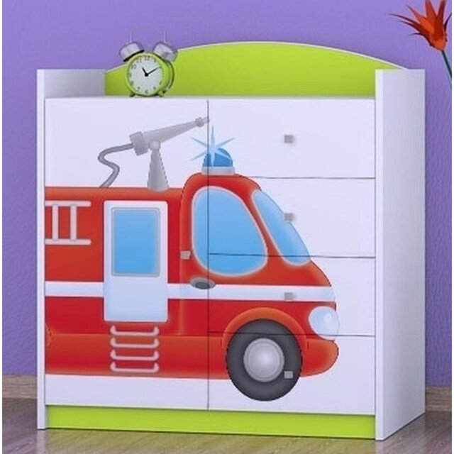 Nielsville Kids 4 - Drawer Combo Dresser