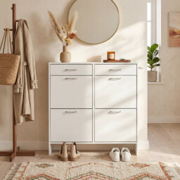 24 Pair Shoe Storage Cabinet