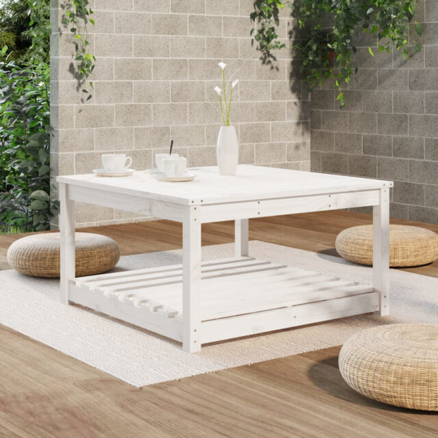Singita Rectangular Pine Outdoor Coffee Table , cm W cm D
