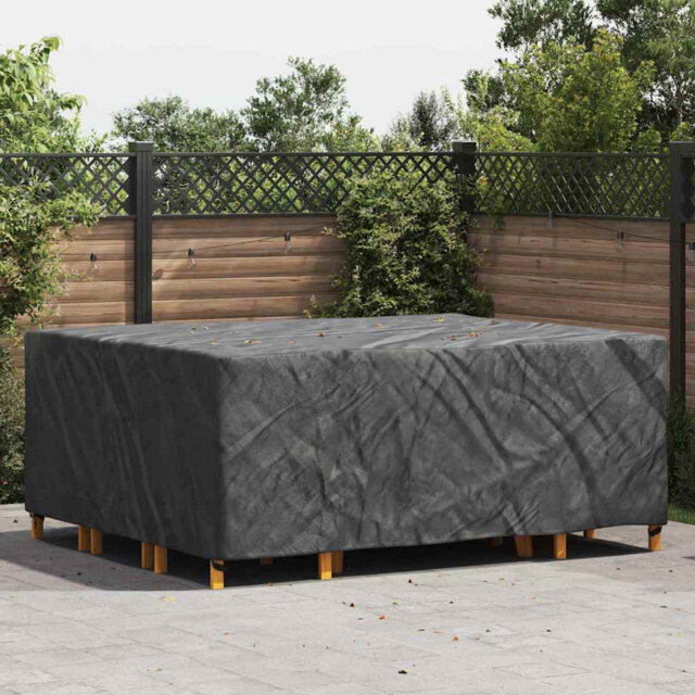 Outdoor Furniture Cover Black 250 X 210 X 70 Cm 210D