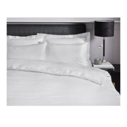 300 Thread Count Satin Stripe Cotton Blend Oxford Pillowcase