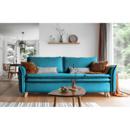 Charming Charlie 3 Seater Sofa Bed