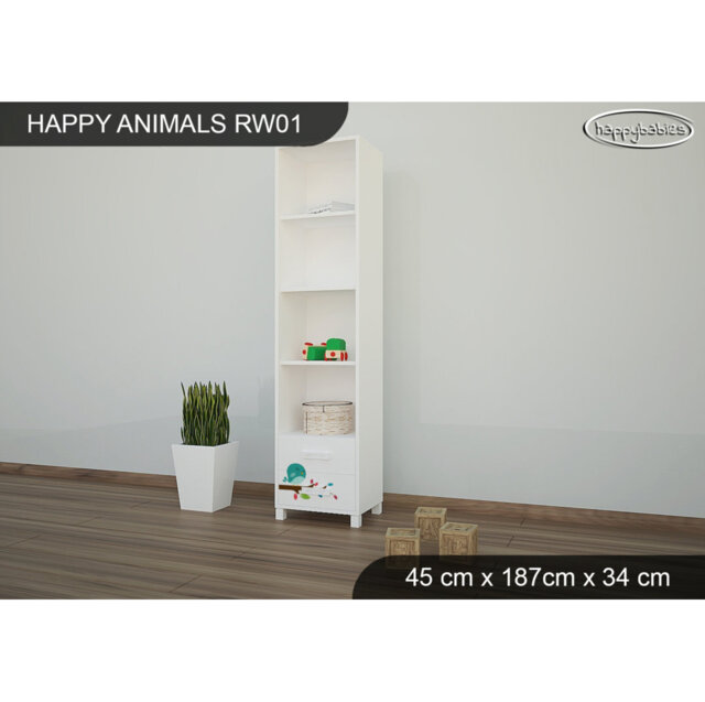 187cm H X 45cm W Cube Unit Kids Bookcase