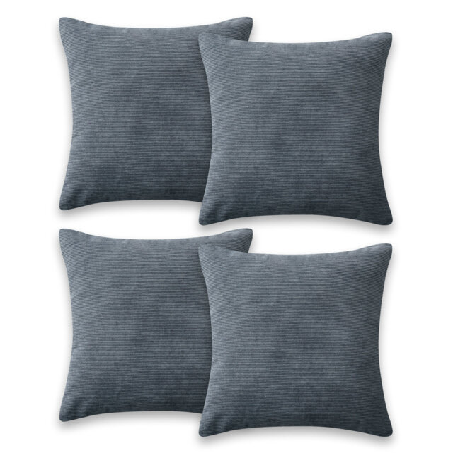 Striped Square Throw Cushion Pad