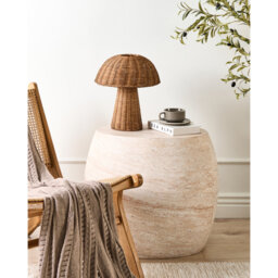Rattan Table Lamp