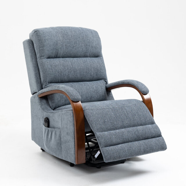 Westin 77cm Wide Leather Match Ergonomic Recliner Recliner