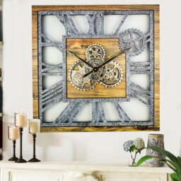 Solid Wood Wall Clock