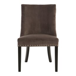 Ozbourn 45cm H Velvet Upholstered Side Chair