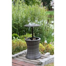 Harwyn Round Outdoor Bar Table - 47 cm W 45 cm D