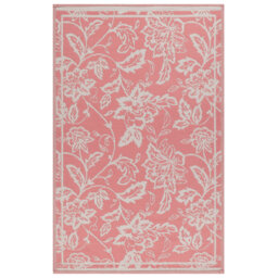 Anemone Floral Flatweave Indoor / Outdoor Area Rug