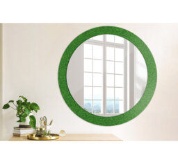 Huldar Glass Flat Wall Mirror