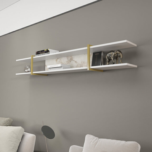 Aburto Picture Ledge Wall Shelf