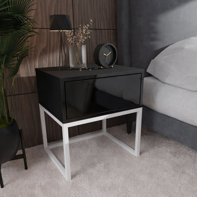 Arnae 1 Drawer Bedside Table