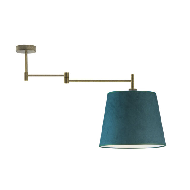 Scullion Fabric Semi Flush Mount