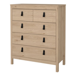 Ameiya 82.3cm W 5 - Drawer Chest of Drawers